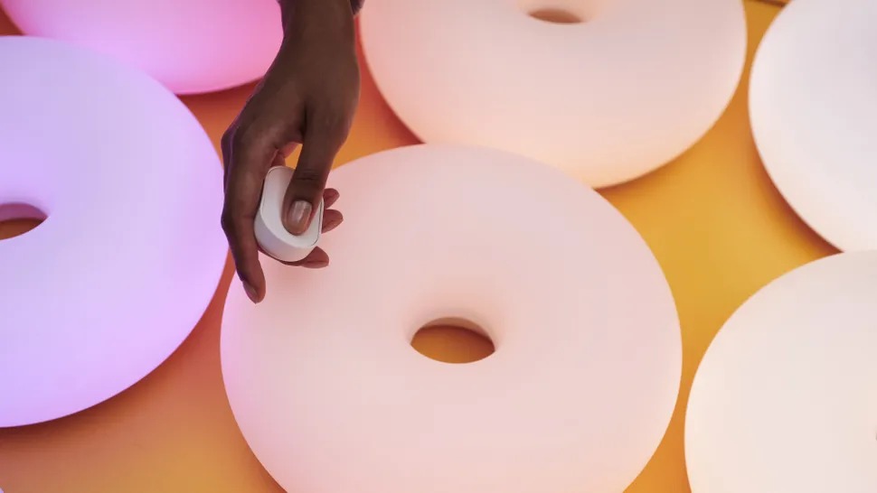 IKEA's new donut light (Image credit: IKEA)