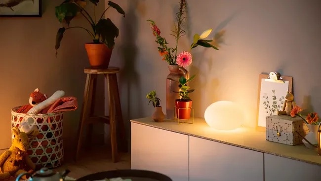 The current Philips Hue Flourish table lamp (Image credit: Philips Hue)
