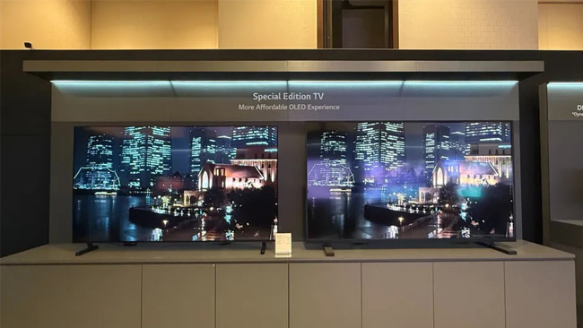 The successors to LG and Samsung's budget 2025 OLED TVs (pictured) could be much more impressive than expected… (Image credit: Future)