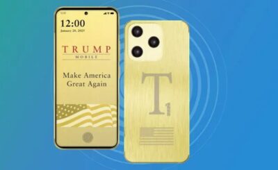 The original Trump T1 design, which has now been changed (Image credit: Trump Mobile)