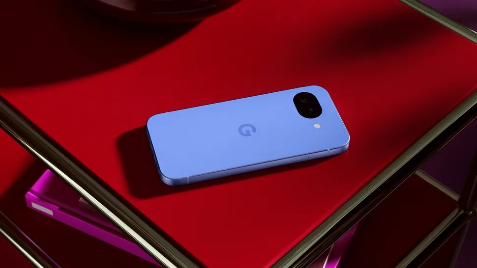 The Pixel 10a, without a camera bar (Image credit: Google)