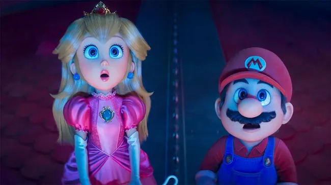 Peach and Mario are seemingly going to be joined by another famous Nintendo character (Image credit: Nintendo/Illumination)