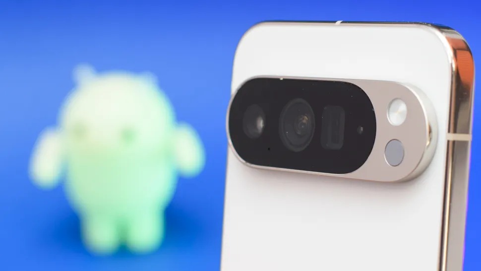 The Google Pixel 10 Pro XL ranks amongst the best camera phones due to its advanced three-lens setup. (Image credit: Philip Berne / Future)