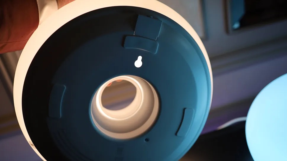 You can use the new lamp on a table, or mount it on a wall (Image credit: Lance / Future)